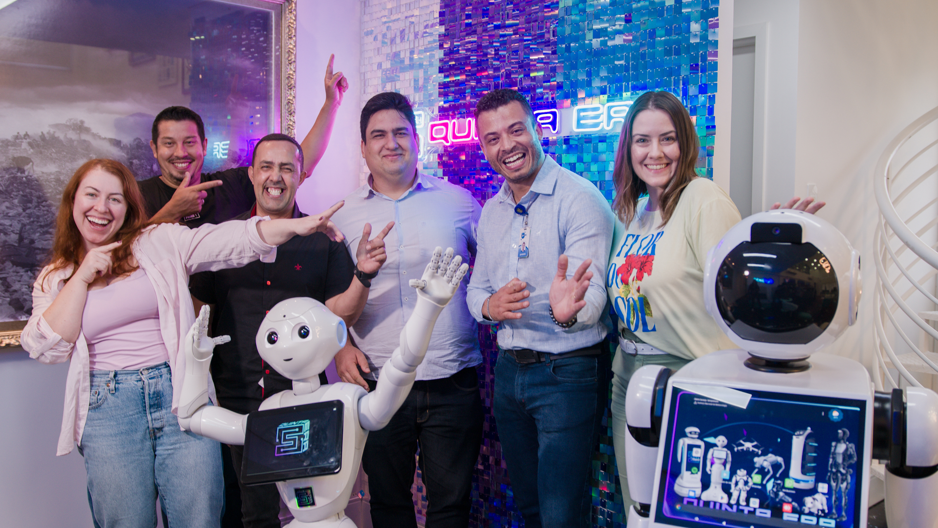 5ERA Lab – Experiências com robôs humanoides